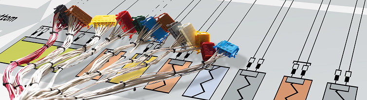 ชุดสายไฟของ EXCAVATOR