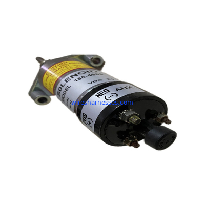 155-4653 24V CAT Excavator เครื่องยนต์ดีเซลหยุดโซลินอยด์สำหรับ E330B