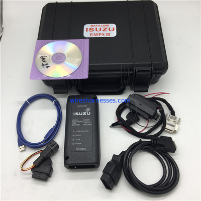 EMPS3 เครื่องตรวจจับเครื่องยนต์ Isuzu 4HK1 ซอฟต์แวร์ ZX-3 Hitachi Excavator Detector