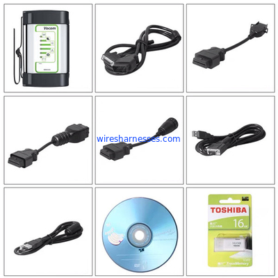 เครื่องมือวิเคราะห์รถขุด VOCOM 88890300 เครื่องมือวิเคราะห์รถบรรทุก Volvo 24V