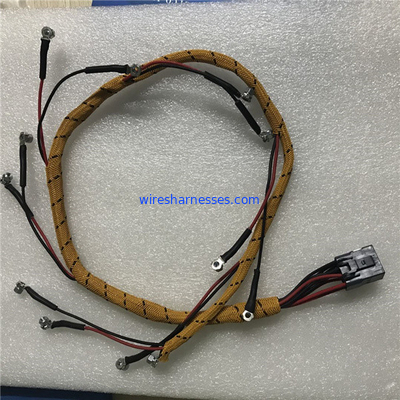 296-4617 CAT Excavator E320D ชุดสายไฟเครื่องยนต์ 305-4893 สายไฟหัวฉีดเชื้อเพลิง