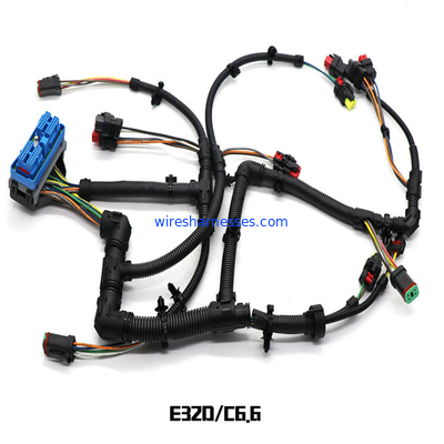 CAT Excavator E323D ชุดสายไฟเครื่องยนต์ 2851975 ชุดสายไฟชิ้นส่วนรถยนต์