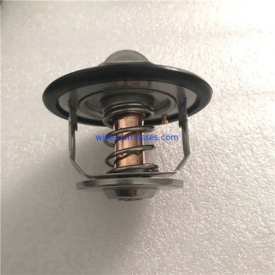 6004-21-6310 เครื่องควบคุมอุณหภูมิน้ำหล่อเย็นเครื่องยนต์ Komatsu S6D125 เครื่องควบคุมอุณหภูมิเครื่องยนต์