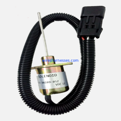 V3800 V2003 เครื่องยนต์ Flameout Switch 25-38109-05Z Kubota Stop Solenoid